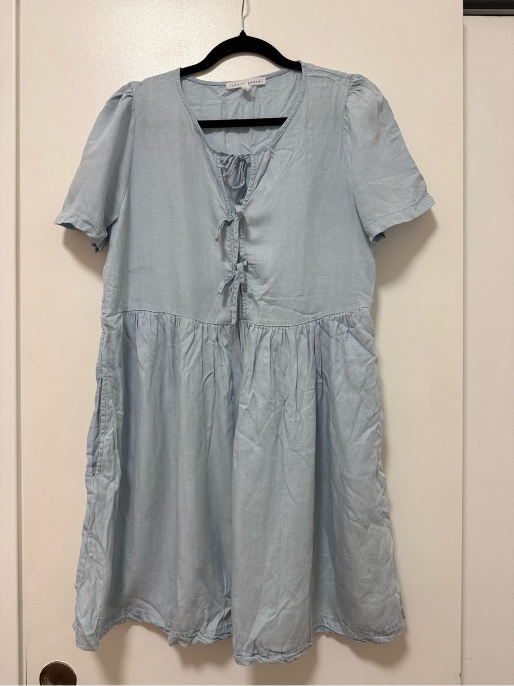 Jane and Delancey Light Blue Mini Dress